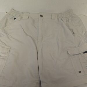 Men's Beige Cargo Shorts